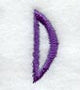 Matisse Letter D (3 Inch)