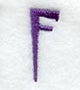 Matisse Letter F (3 Inch)