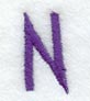 Matisse Letter N (3 Inch)