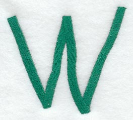 Kindergarten Letter W (3 Inch)