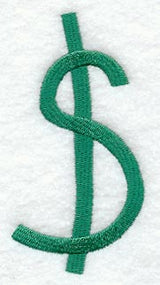 Kindergarten Dollar Sign (3 Inch)