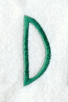 Kindergarten Letter D (3 Inch)