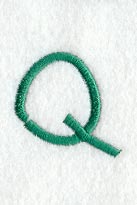 Kindergarten Letter Q (3 Inch)