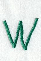 Kindergarten Letter W (3 Inch)