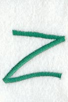 Kindergarten Letter Z (3 Inch)