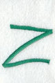 Kindergarten Letter Z (3 Inch)