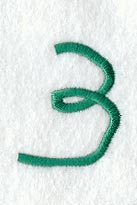 Kindergarten Number 3 (3 Inch)