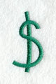 Kindergarten Dollar Sign (3 Inch)