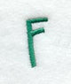 Kindergarten Letter F (3 Inch)