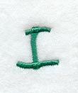Kindergarten Letter I (3 Inch)