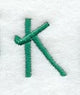 Kindergarten Letter K (3 Inch)