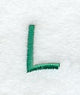 Kindergarten Letter L (3 Inch)