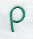 Kindergarten Letter P (3 Inch)