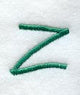 Kindergarten Letter Z (3 Inch)