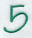 Kindergarten Number 5 (3 Inch)