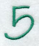 Kindergarten Number 5 (3 Inch)