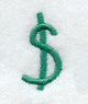 Kindergarten Dollar Sign (3 Inch)