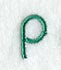 Kindergarten Letter P (3 Inch)