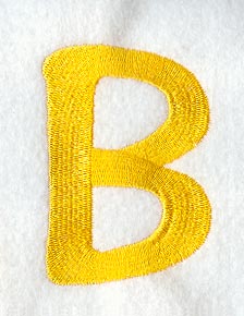 Impress Letter B (3 Inch)