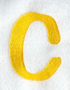 Impress Letter C (3 Inch)