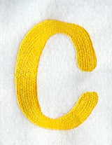 Impress Letter C (3 Inch)