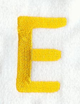 Impress Letter E (3 Inch)