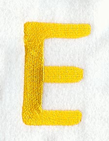 Impress Letter E (3 Inch)