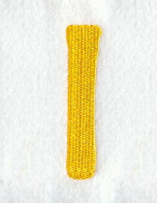 Impress Letter I (3 Inch)