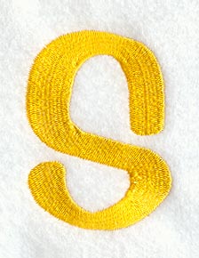 Impress Letter S (3 Inch)