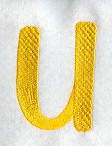 Impress Letter U (3 Inch)