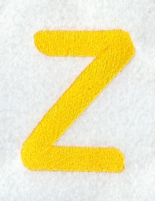 Impress Letter Z (3 Inch)