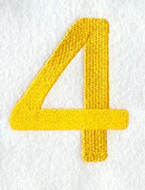 Impress Number 4 (3 Inch)