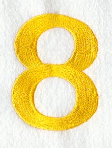 Impress Number 8 (3 Inch)