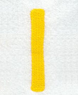 Impress Lower Case Letter l (3 Inch)