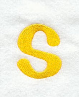 Impress Lower Case Letter s (3 Inch)