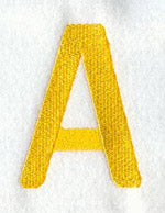 Impress Letter A (3 Inch)