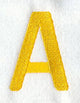 Impress Letter A (3 Inch)