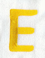 Impress Letter E (3 Inch)