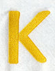 Impress Letter K (3 Inch)