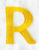 Impress Letter R (3 Inch)