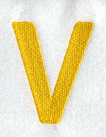 Impress Letter V (3 Inch)