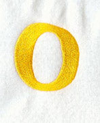Impress Lower Case Letter o (3 Inch)