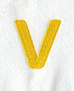 Impress Lower Case Letter v (3 Inch)