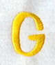 Impress Letter G (3 Inch)