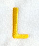 Impress Letter L (3 Inch)