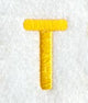 Impress Letter T (3 Inch)