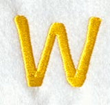 Impress Letter W (3 Inch)
