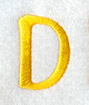 Impress Letter D (3 Inch)