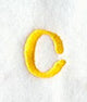 Impress Lower Case Letter c (3 Inch)