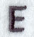 Impress Letter E (3 Inch)